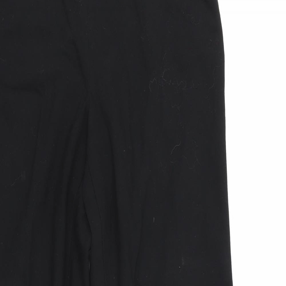 NEXT Womens Black   Trousers  Size 8 L27 in