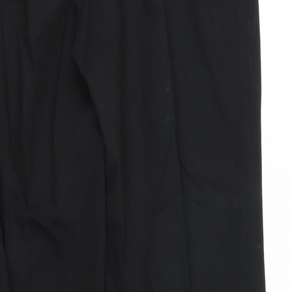 NEXT Womens Black   Trousers  Size 8 L27 in