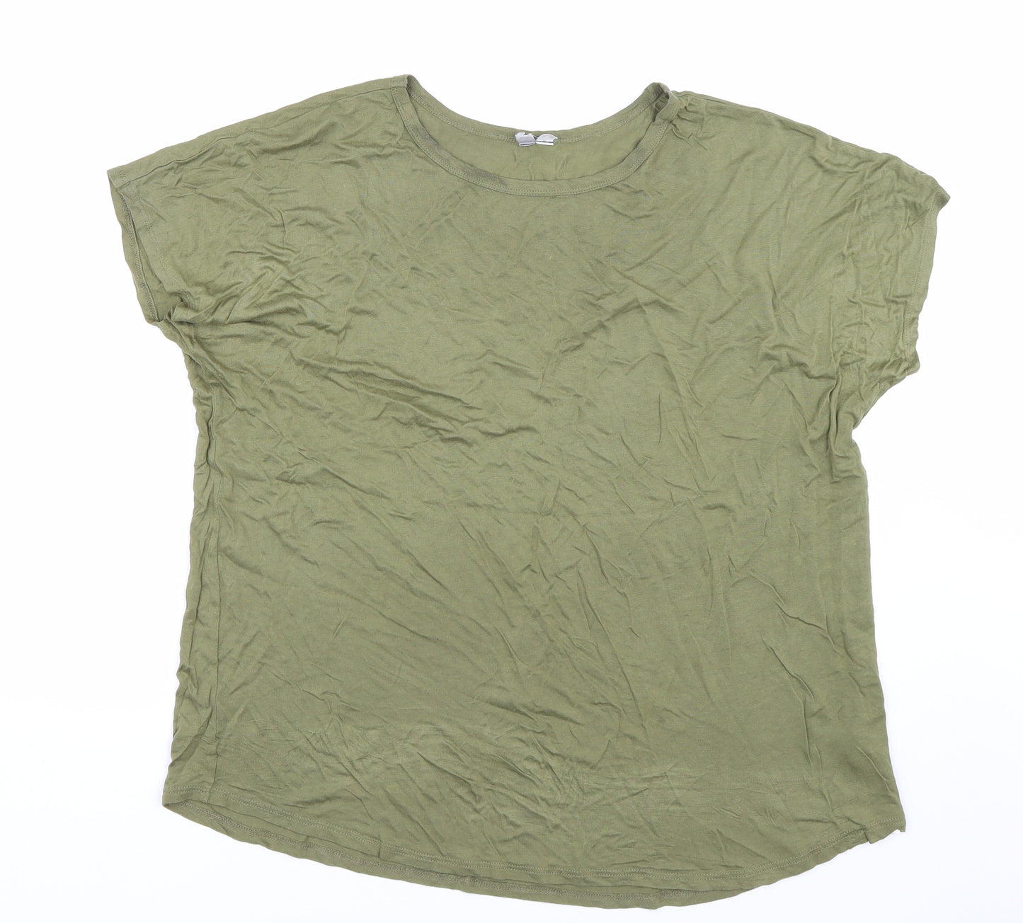 ASOS Womens Green   Basic T-Shirt Size 16