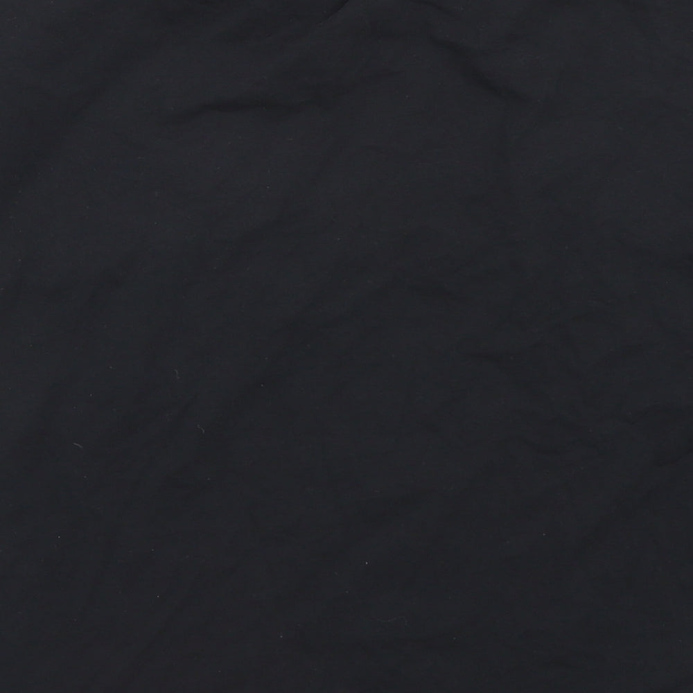 River Island Womens Black Paisley  Basic T-Shirt Size 10