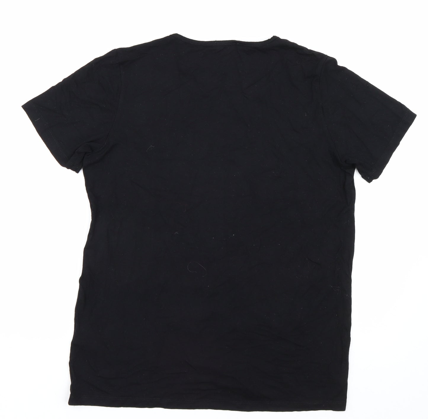 Boohoo Womens Black   Basic T-Shirt Size 12