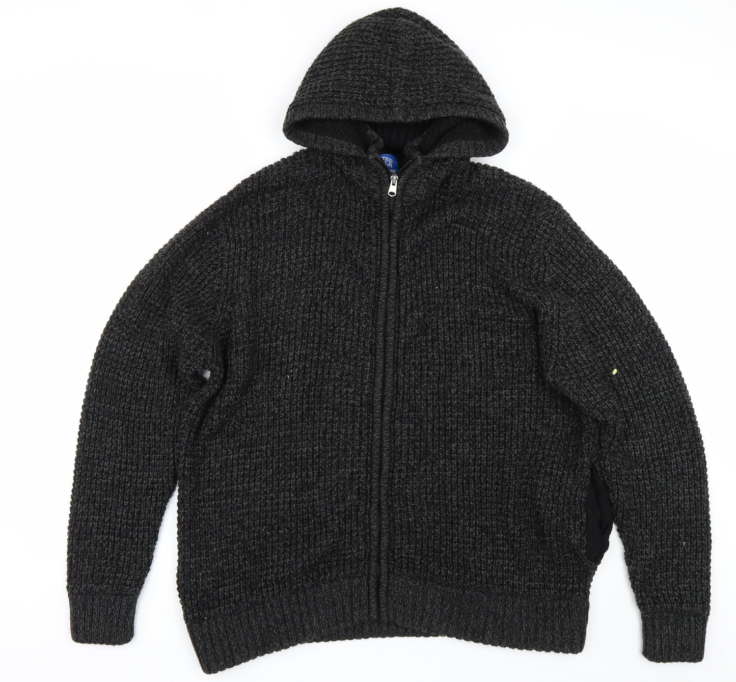 Twisted gorilla Mens Black   Full Zip Hoodie Size 2XL