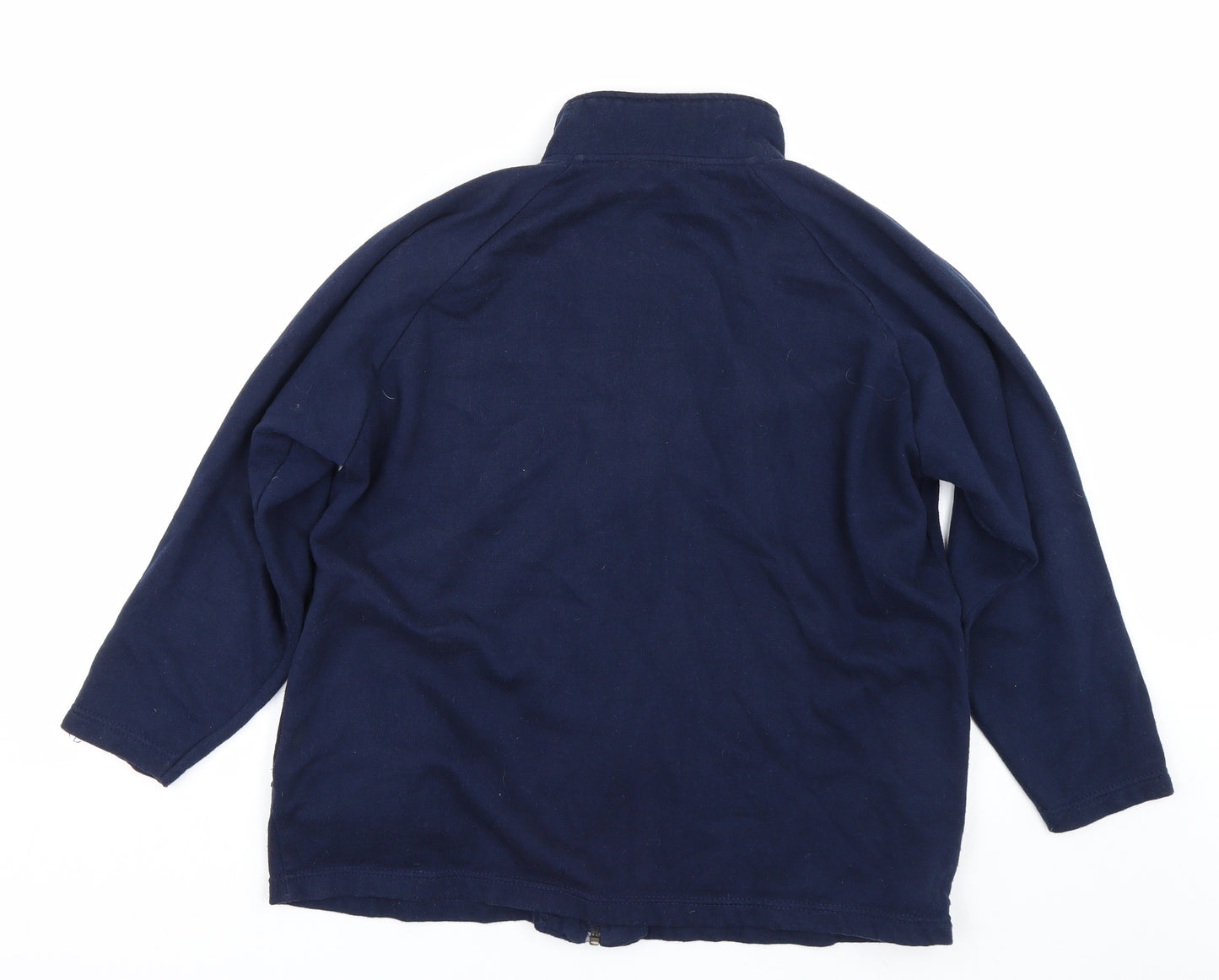 Classics Womens Blue   Full Zip Sweatshirt Size M
