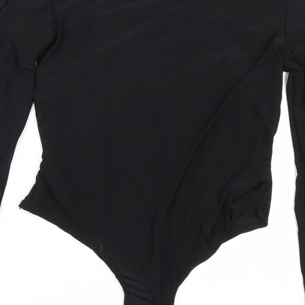PRETTYLITTLETHING Womens Black   Catsuit One-Piece Size 10