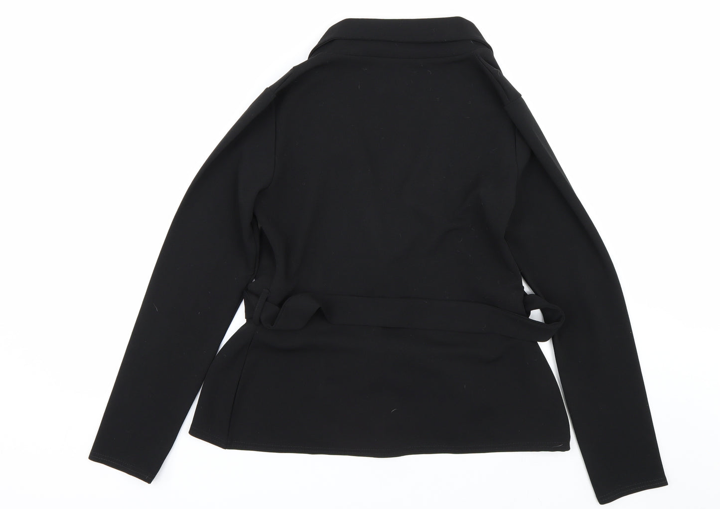 Boohoo Womens Black   Jacket Blazer Size 12