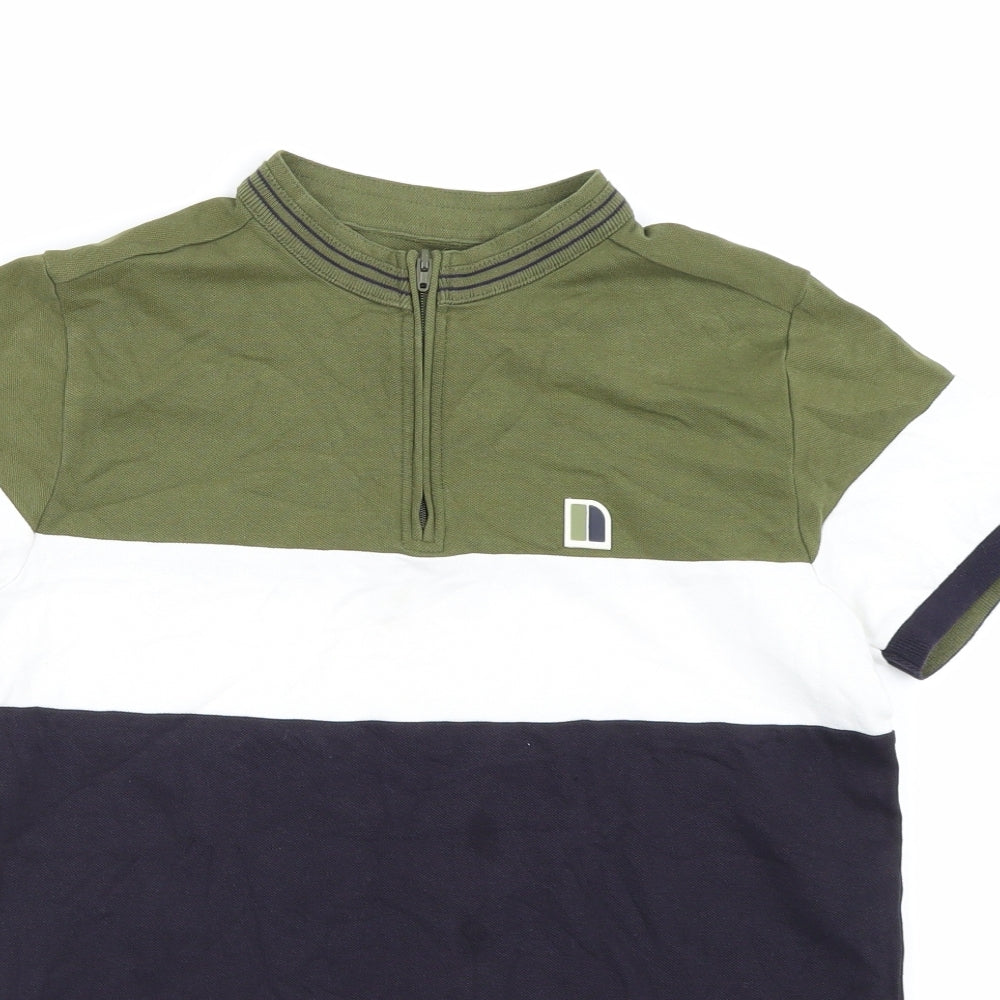 NEXT Boys Multicoloured Striped  Basic T-Shirt Size 12 Years