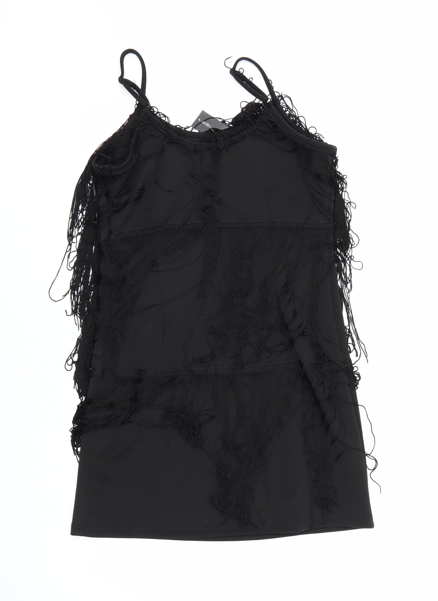 Select Womens Black   Tank Dress  Size 14