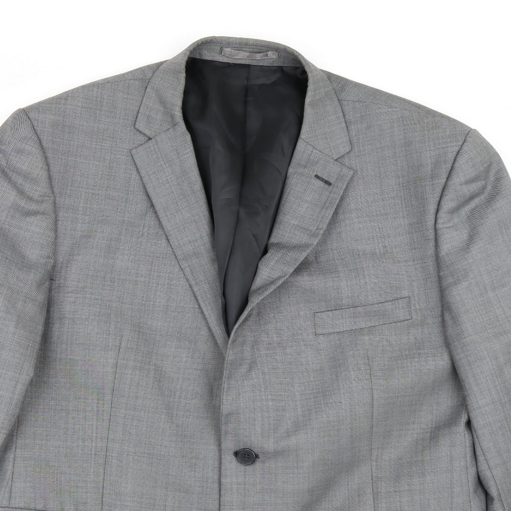 Karl Jackson Mens Grey   Jacket Suit Size 40