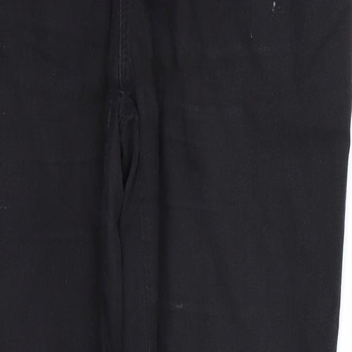 Denim co Womens Black  Denim Jegging Jeans Size 12 L28 in