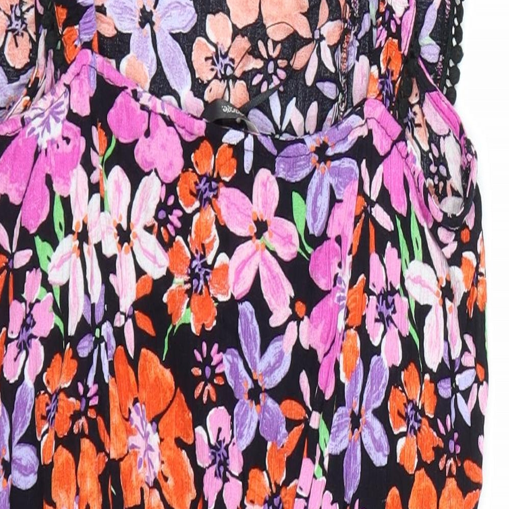 George Womens Multicoloured Floral  Playsuit One-Piece Size M