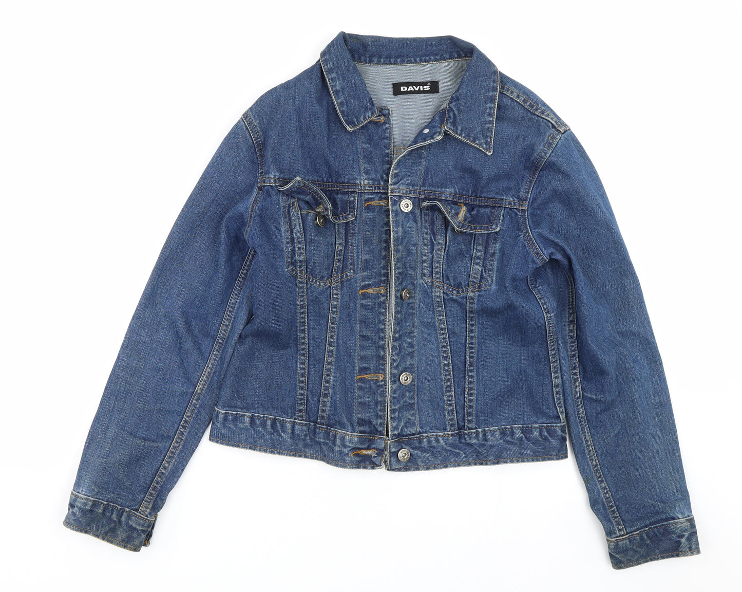 Davis Womens Blue  Denim Jacket  Size 12