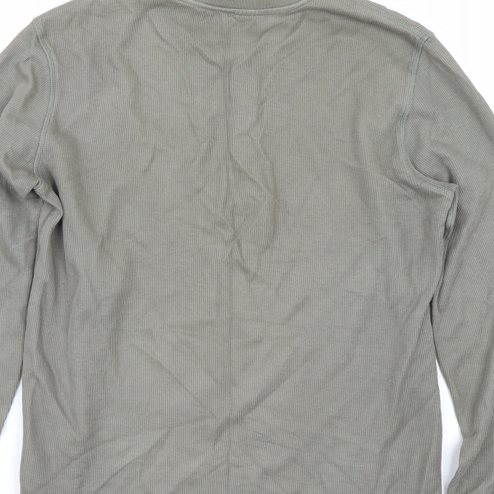 M&S Mens Green    T-Shirt Size S