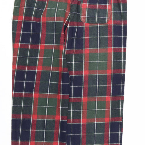 Avenue Mens Multicoloured Plaid   Pyjama Pants Size M