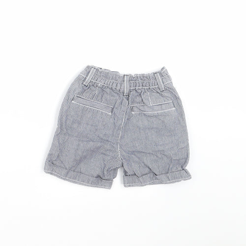 TU Baby Blue Striped   Trousers Size 6-9 Months  - shorts