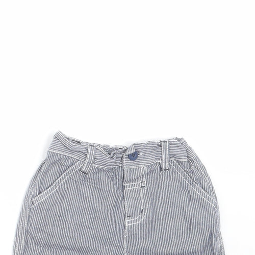 TU Baby Blue Striped   Trousers Size 6-9 Months  - shorts