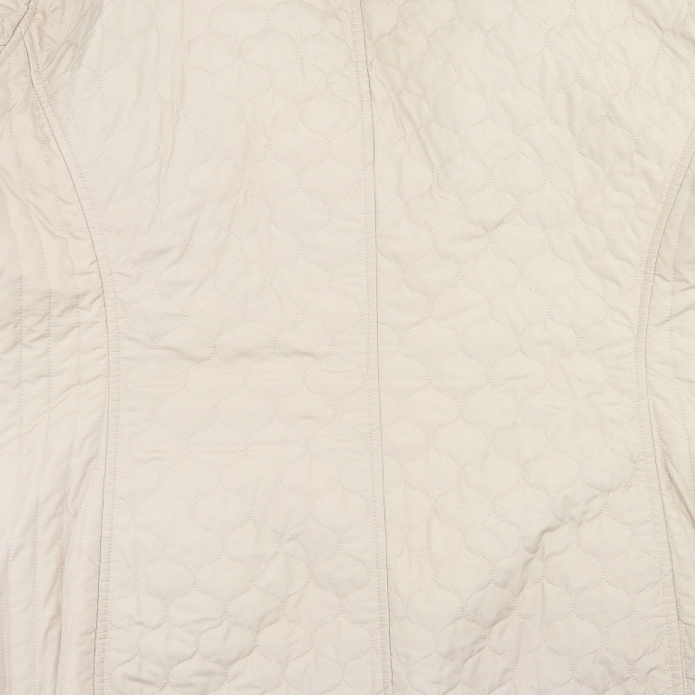 Dennis Basso Womens Beige Animal Print  Jacket  Size 3XL  - Reversible