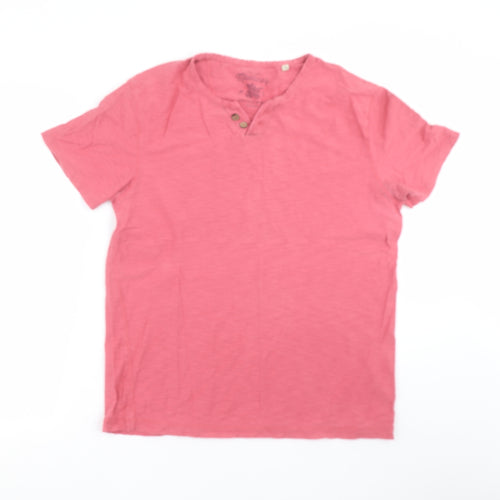 Mantaray Mens Pink    T-Shirt Size M