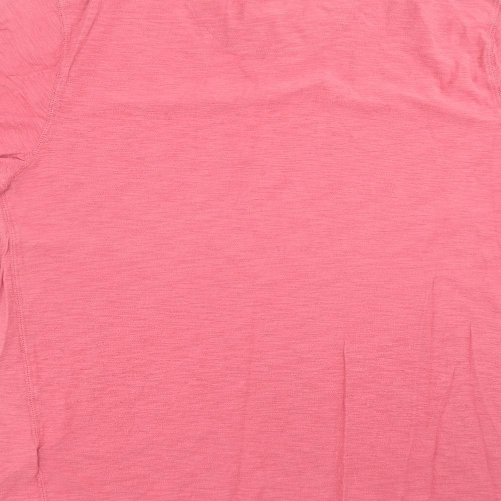 Mantaray Mens Pink    T-Shirt Size M