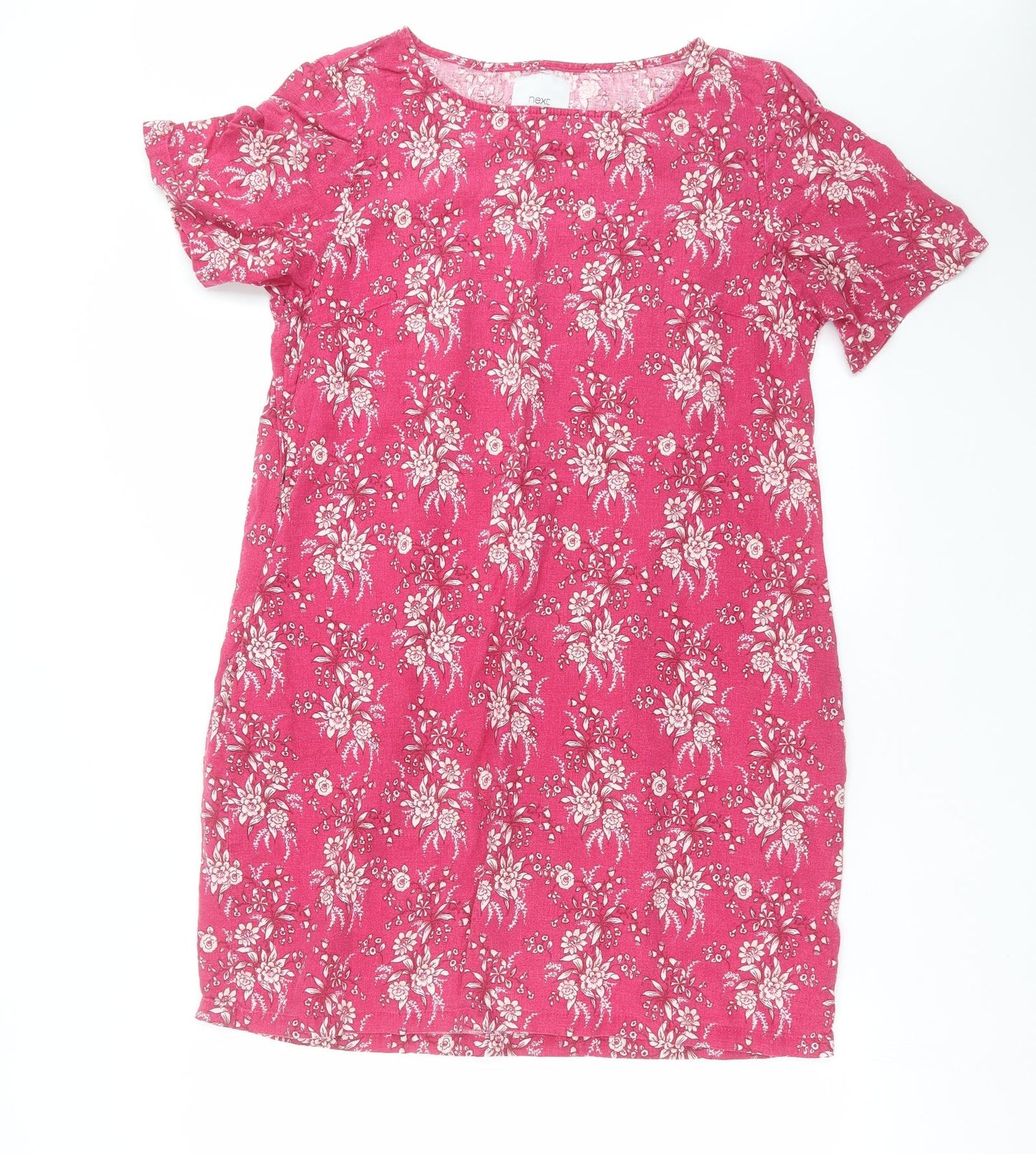 NEXT Womens Pink Floral  Shift  Size 14