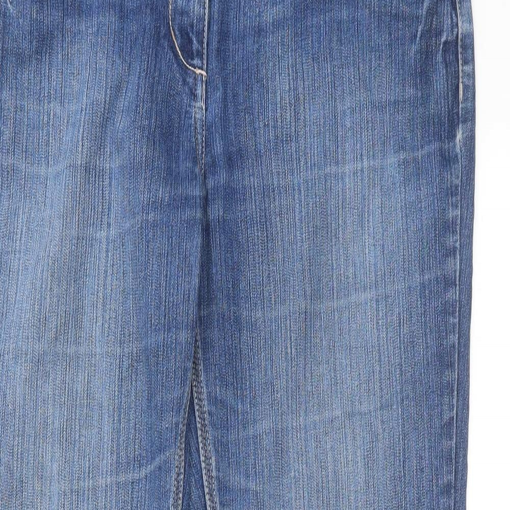 George Womens Blue  Denim Bootcut Jeans Size 18 L30 in
