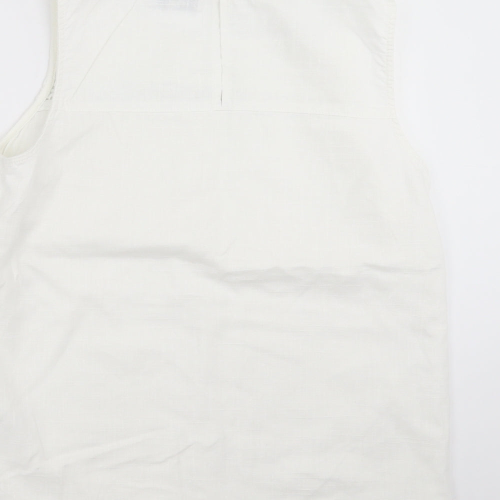 NEXT Womens White   Basic Blouse Size 14