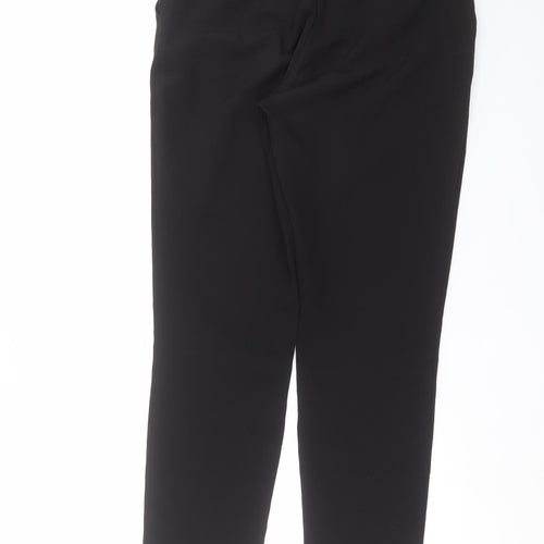 M&Co Womens Black   Trousers  Size 10 L28 in