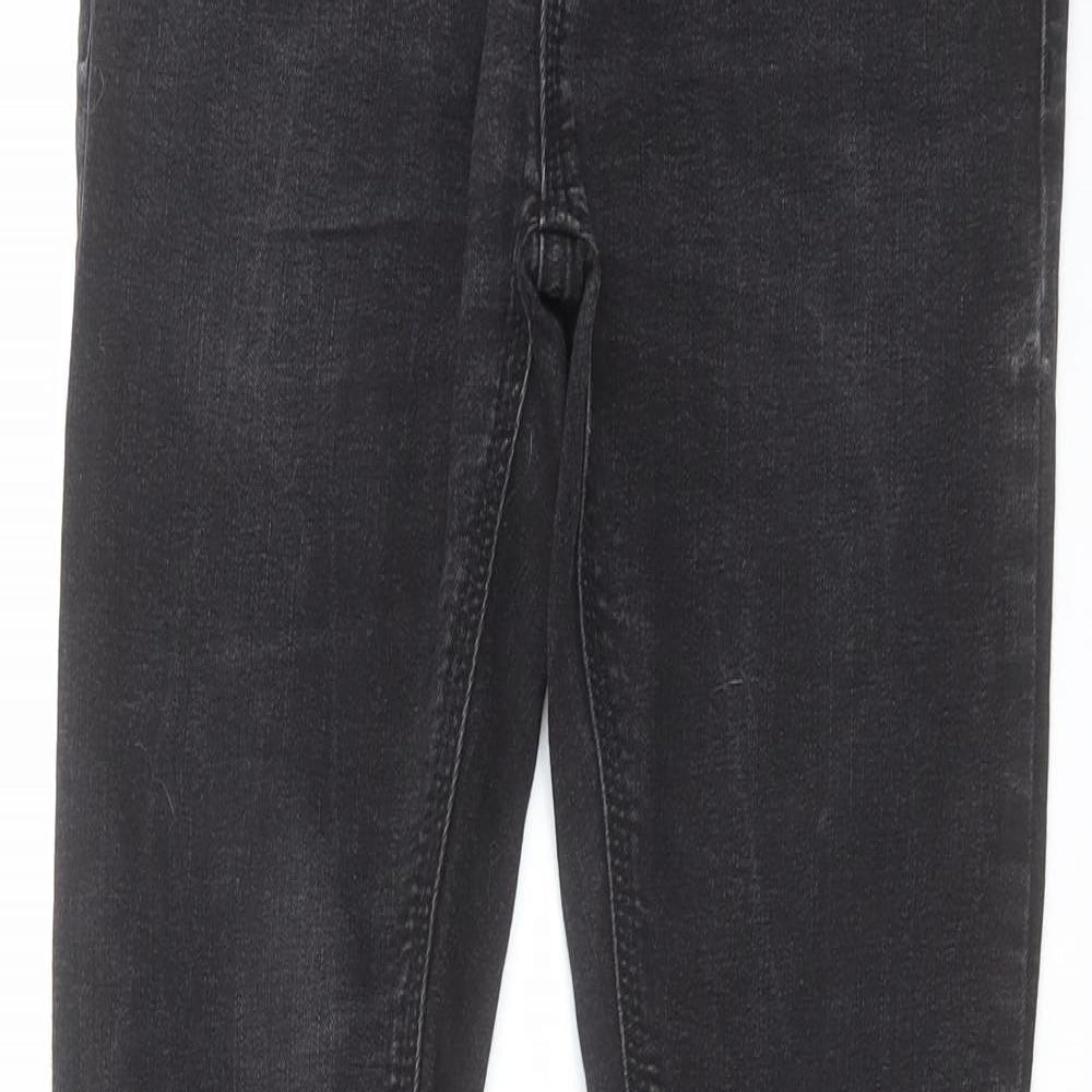 Topman Mens Grey  Denim Skinny Jeans Size 30 in L30 in - Spray On Skinny