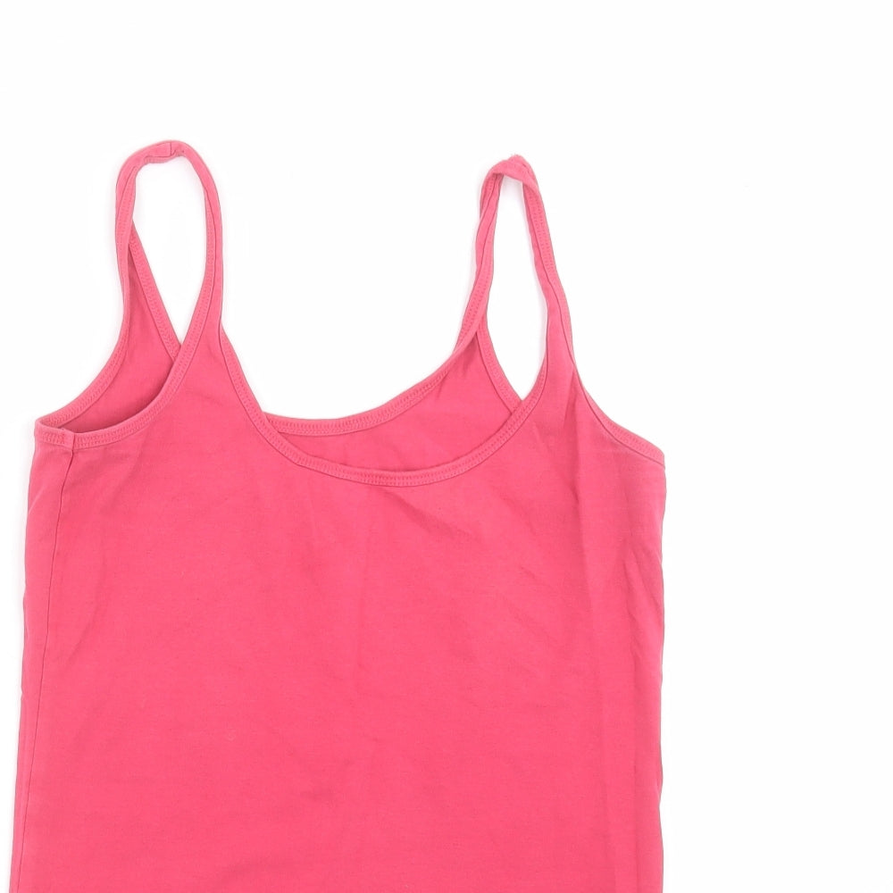 Primark Womens Pink   Basic Tank Size 10