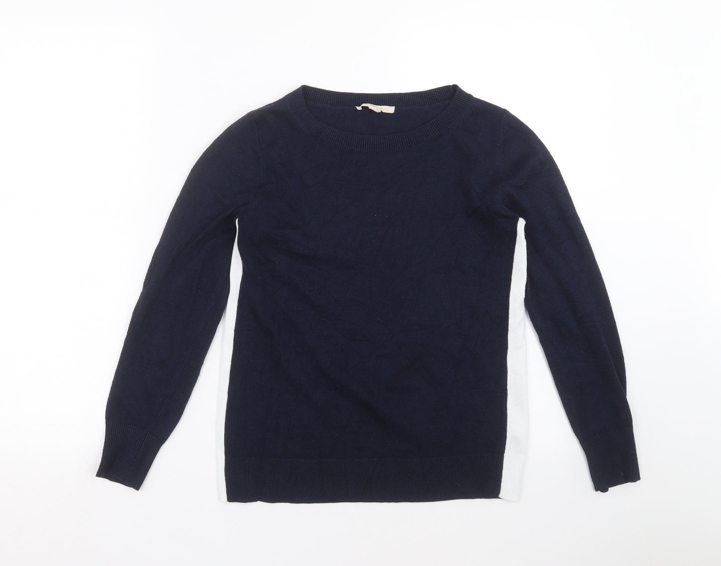 Esprit Womens Blue  Knit Pullover Jumper Size XS