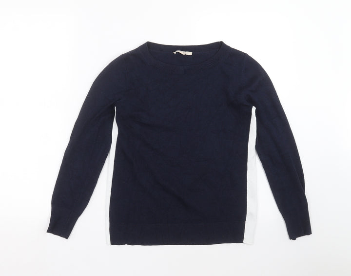 Esprit Womens Blue  Knit Pullover Jumper Size XS
