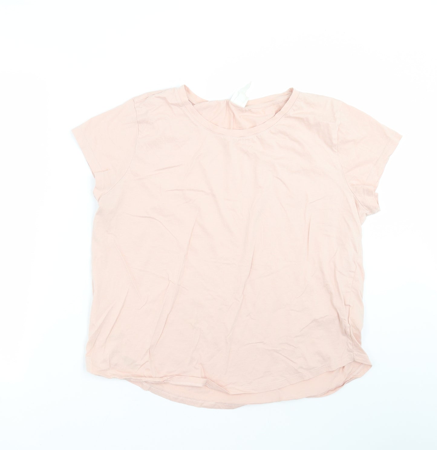 H&M Womens Pink   Basic T-Shirt Size L