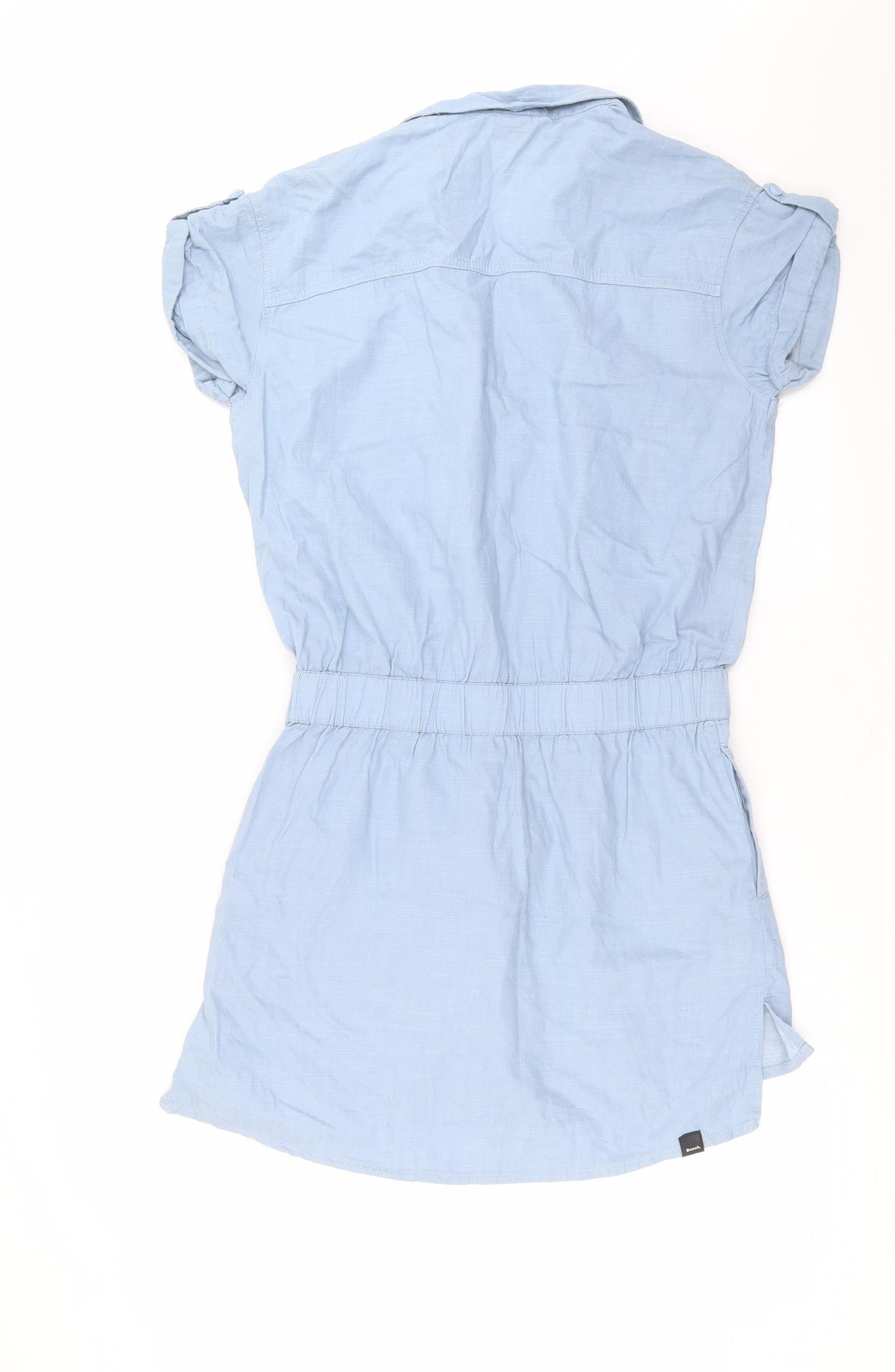 Bench Womens Blue  Denim Shirt Dress  Size S