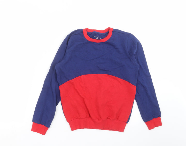 Weekend Boys Blue Pullover Sweatshirt Size 12-13 Years