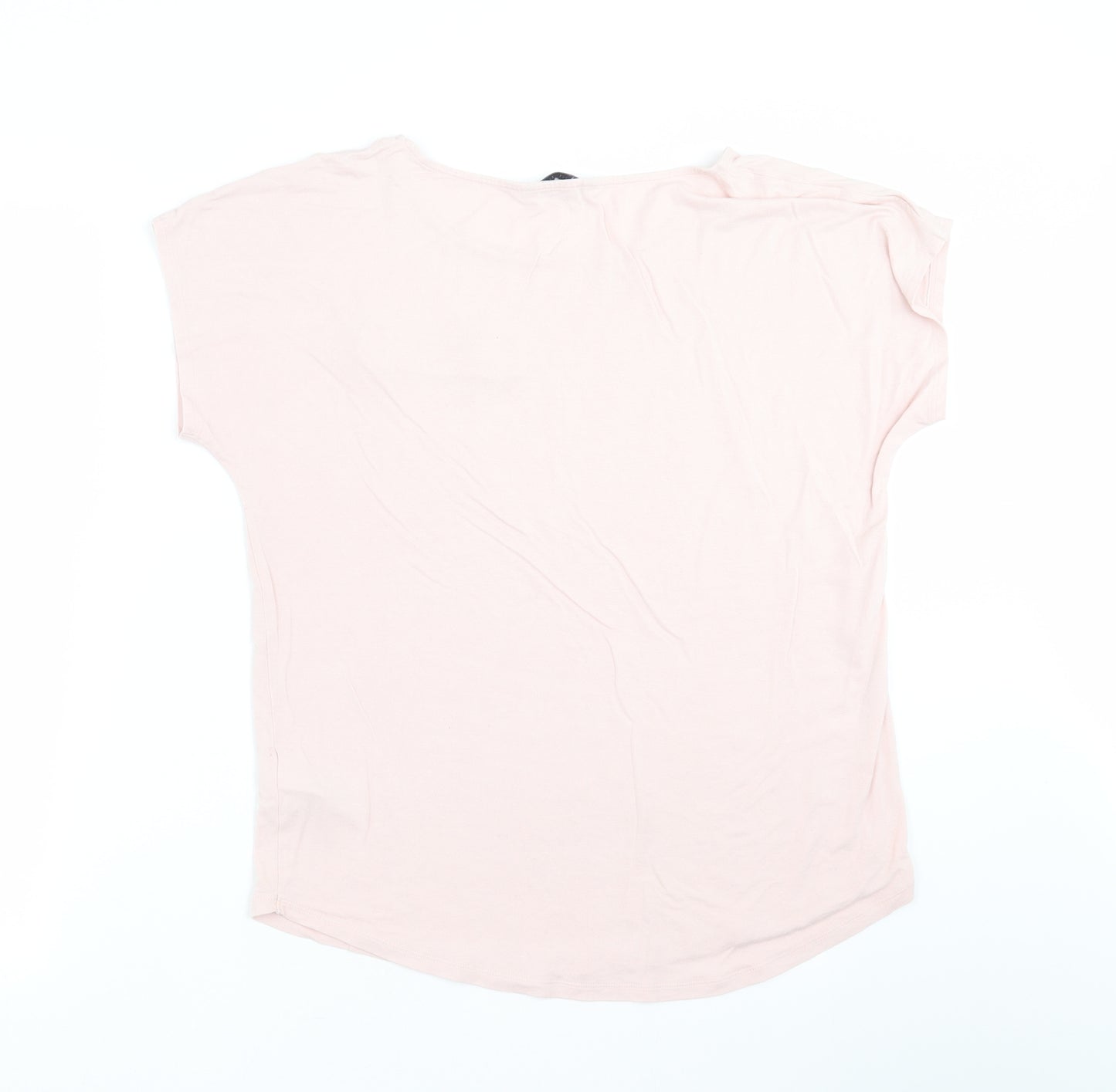 Marks and Spencer Womens Pink   Basic T-Shirt Size 14