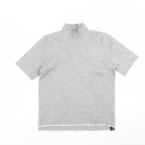 Zara Womens Grey  Knit Pullover Jumper Size L