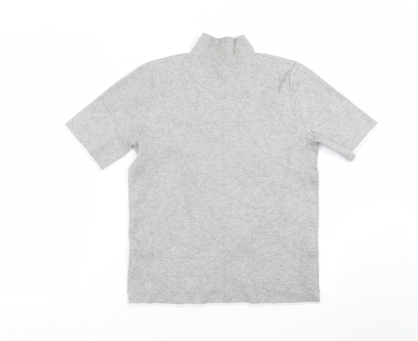 Zara Womens Grey  Knit Pullover Jumper Size L