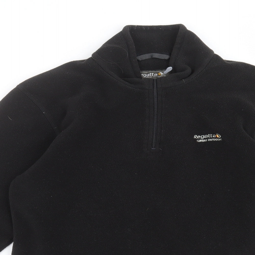 Regatta Mens Black  Fleece Pullover Jumper Size M