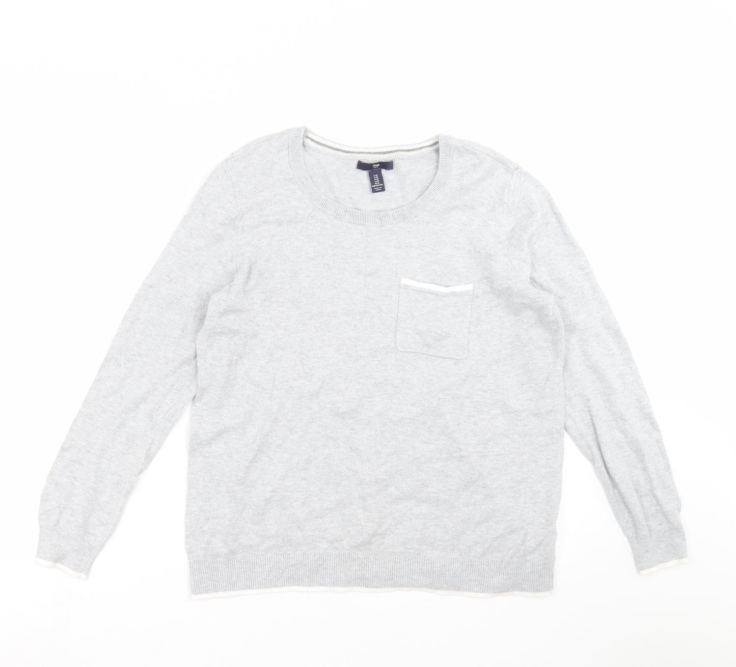 Gap Mens Grey  Knit Pullover Jumper Size M