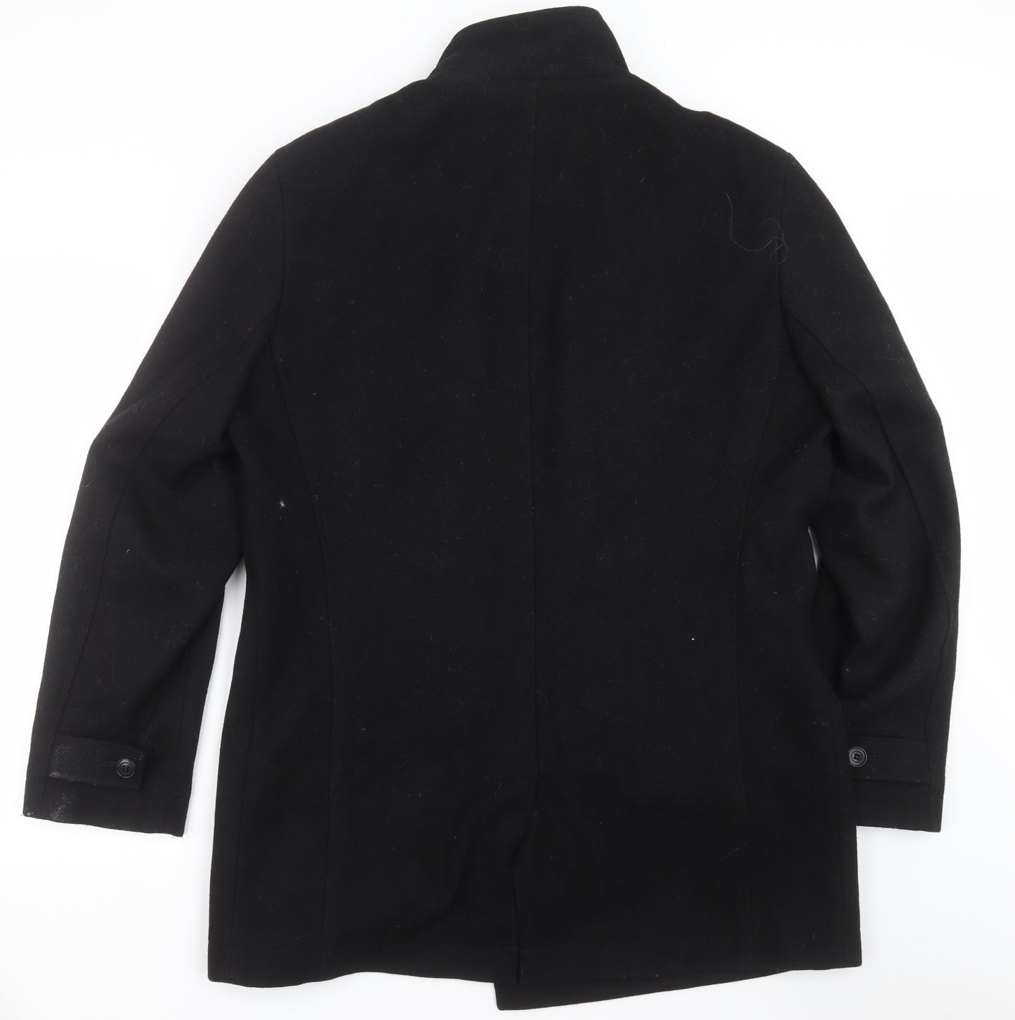 Linea Mens Black   Jacket Coat Size L