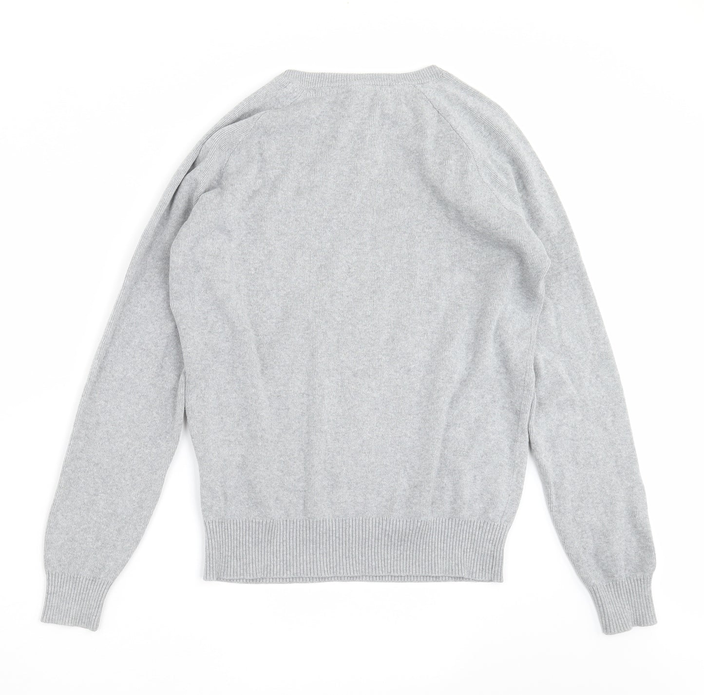 883 Police Mens Grey  Knit Pullover Jumper Size S