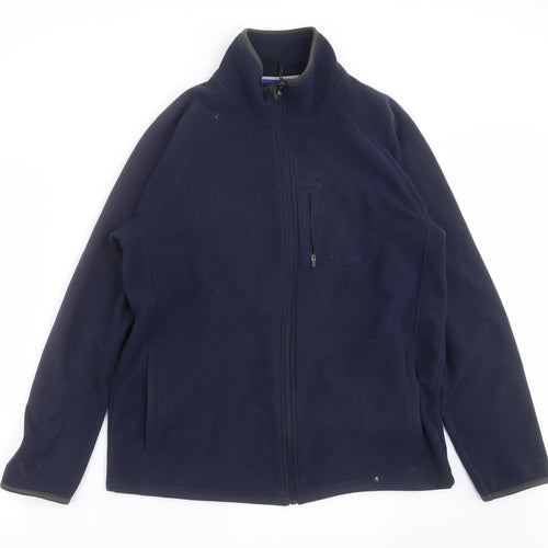 Blue Harbour Womens Blue  Fleece Full Zip Jumper Size M