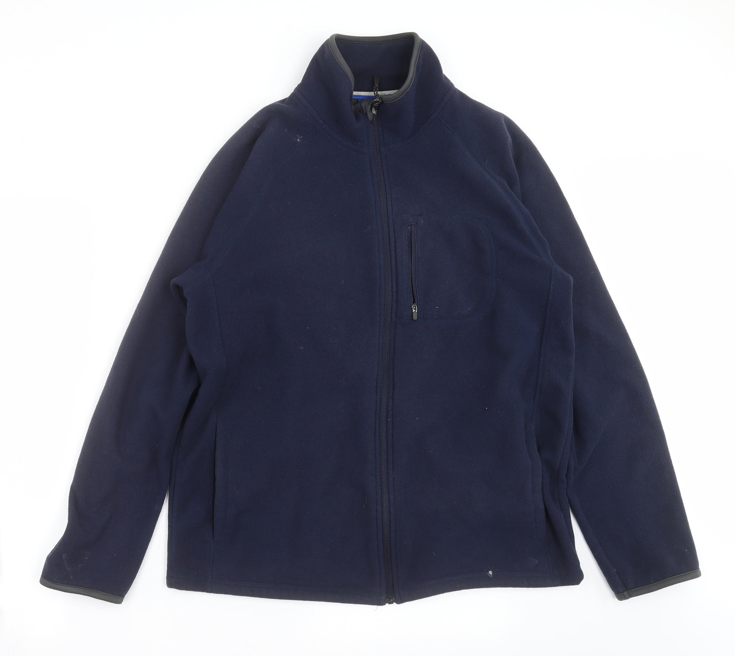 Blue Harbour Womens Blue  Fleece Full Zip Jumper Size M