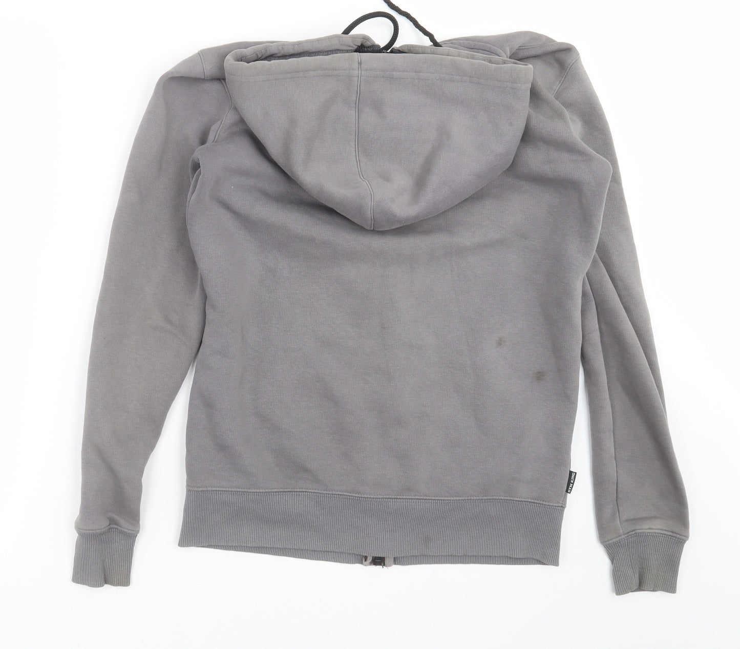 Gym King Mens Grey   Full Zip Hoodie Size S