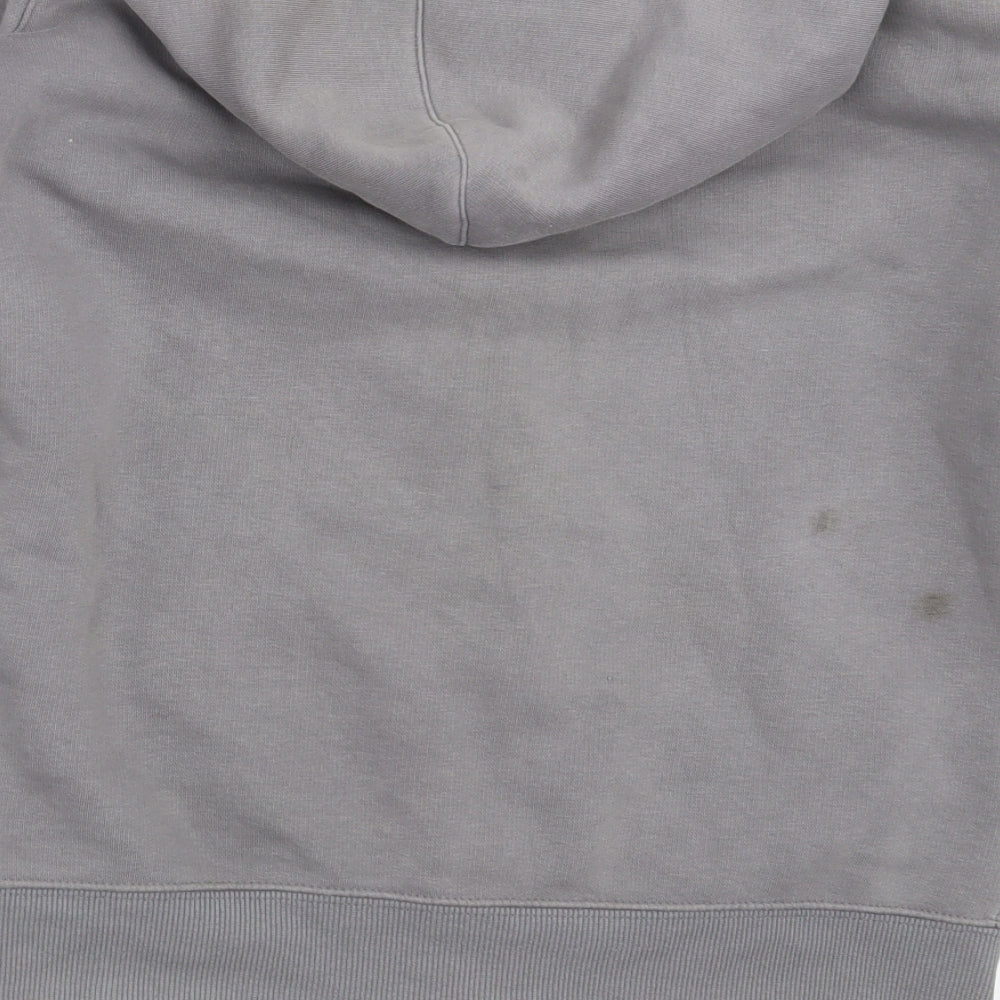 Gym King Mens Grey   Full Zip Hoodie Size S
