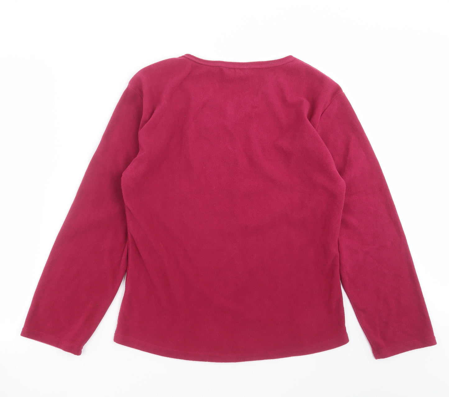 Indigo Sky Womens Purple Solid  Top Pyjama Top Size 10