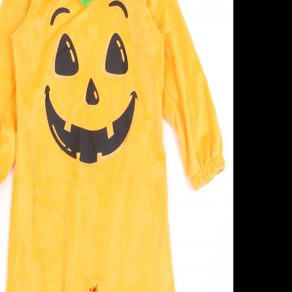 F&F Boys Orange Solid   One Piece Size 3-4 Years  - Pumpkin