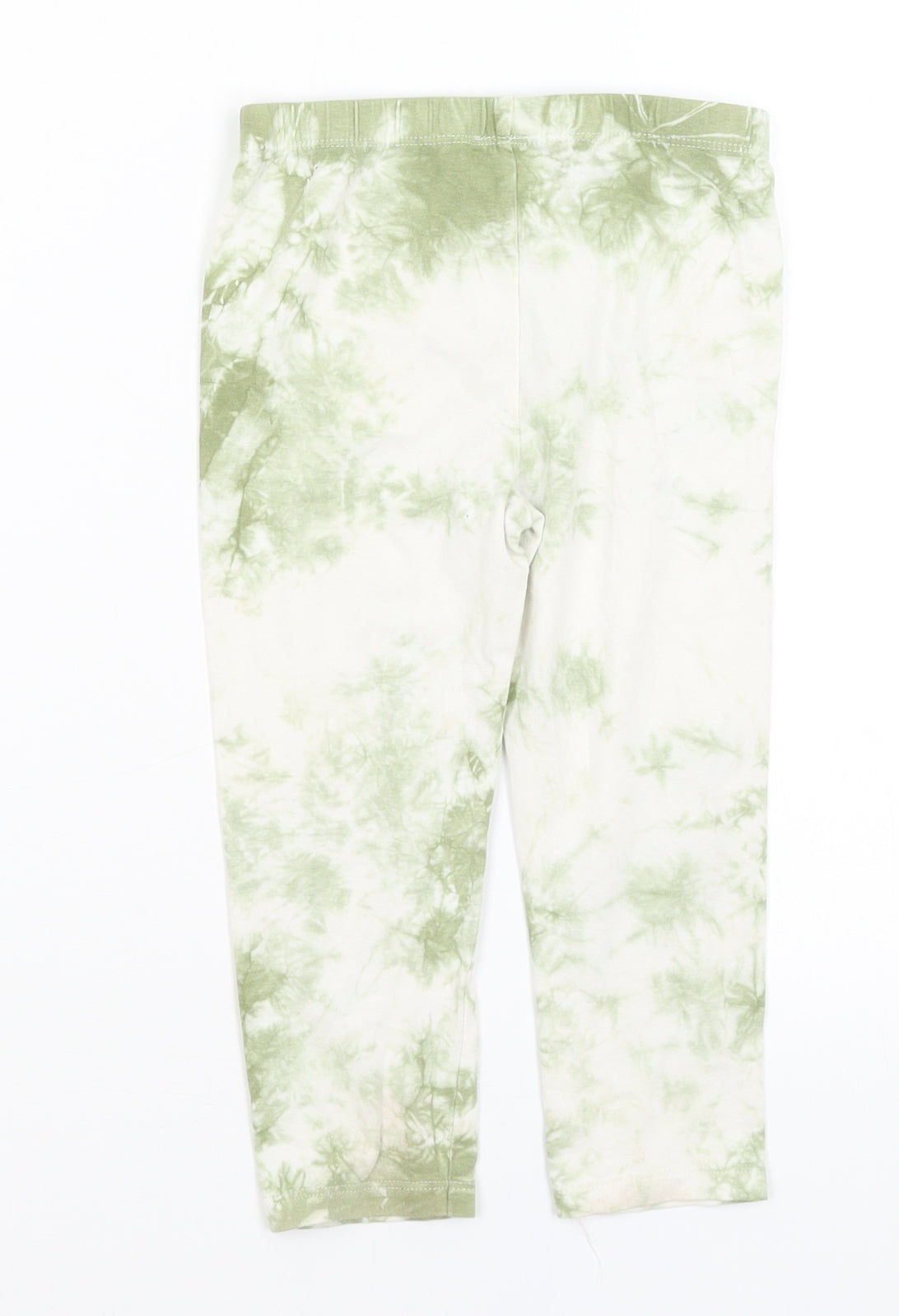 Preworn Girls White   Capri Trousers Size 2-3 Years