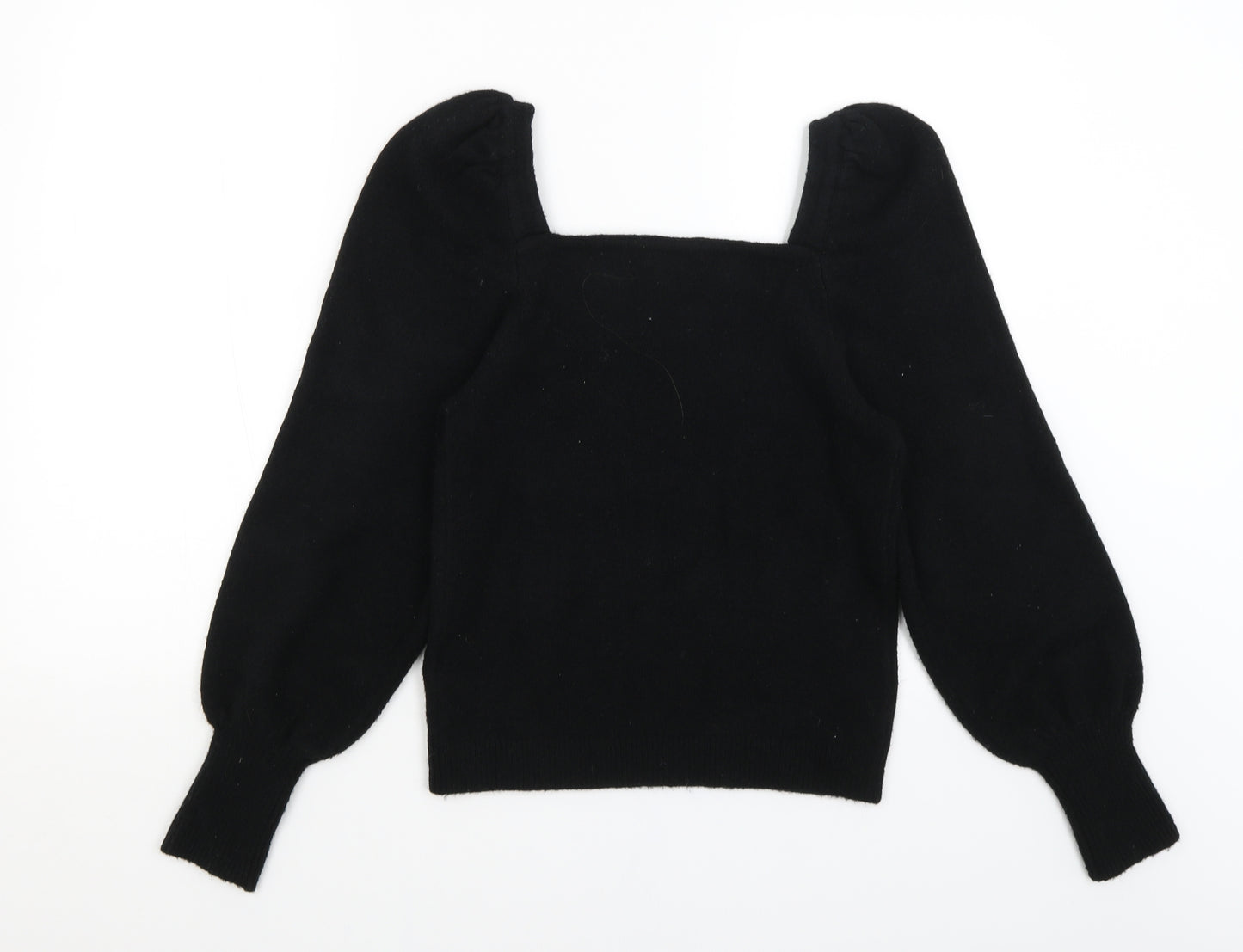 H&M Womens Black   Pullover Jumper Size M