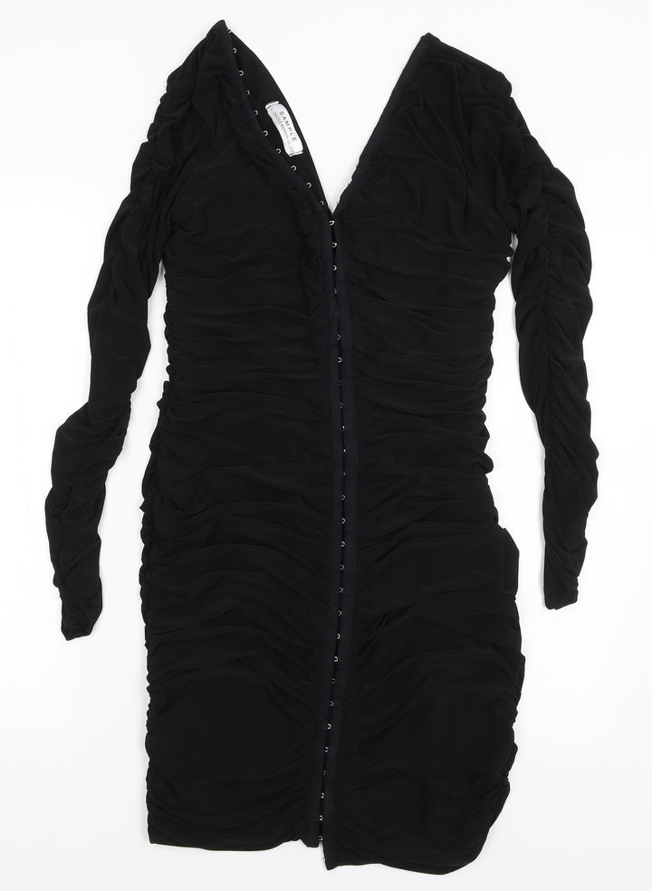 Sample Womens Black   Bodycon  Size S