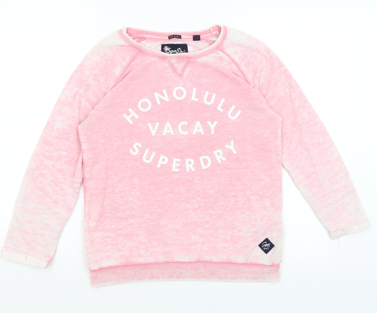 Superdry Womens Pink   Pullover Jumper Size S